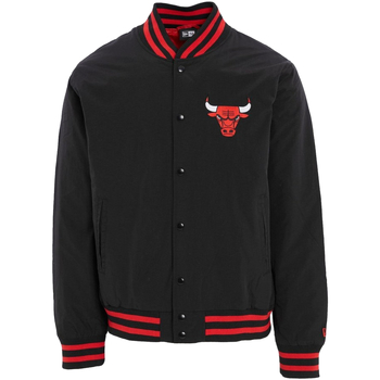 New-Era Team Logo Bomber Chicago Bulls Jacket Black