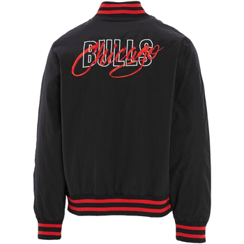 New-Era Team Logo Bomber Chicago Bulls Jacket Black