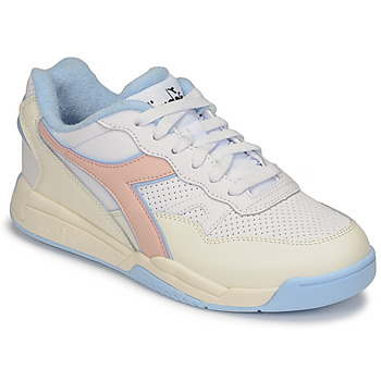 Παπούτσια Γυναίκα Χαμηλά Sneakers Diadora WINNER Άσπρο / Μπλέ / Ροζ