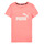 Υφασμάτινα Κορίτσι T-shirt με κοντά μανίκια Puma ESS LOGO TEE G Ροζ