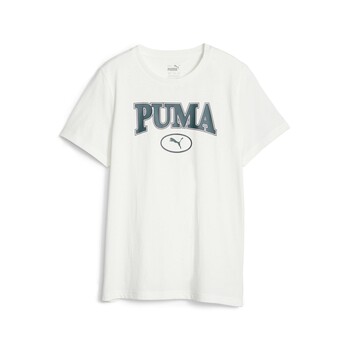 Υφασμάτινα Αγόρι T-shirt με κοντά μανίκια Puma PUMA SQUAD TEE B Άσπρο