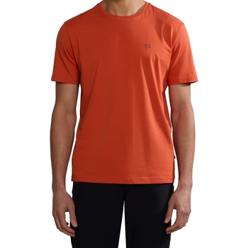 Υφασμάτινα Άνδρας T-shirt με κοντά μανίκια Napapijri 236346 Orange