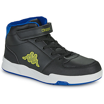 Παπούτσια Αγόρι Ψηλά Sneakers Kappa OSCAR MID KID EV Black / Μπλέ / Yellow