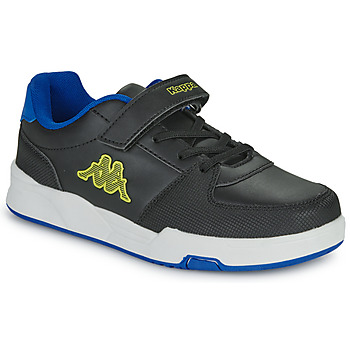 Παπούτσια Αγόρι Χαμηλά Sneakers Kappa OSCAR KID EV Black / Μπλέ / Yellow