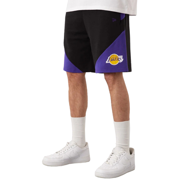 Υφασμάτινα Άνδρας Κοντά παντελόνια New-Era NBA Team Los Angeles Lakers Short Black