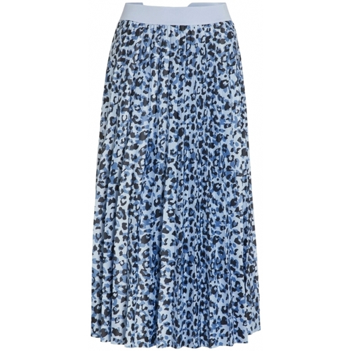 Υφασμάτινα Γυναίκα Φούστες Vila Noos Skirt Nitban - Kentucky Blue Μπλέ