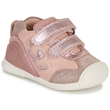Παπούτσια Κορίτσι Χαμηλά Sneakers Biomecanics BIOGATEO CASUAL Ροζ