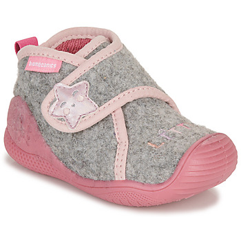 Παπούτσια Κορίτσι Παντόφλες Biomecanics BIOHOME Grey / Ροζ