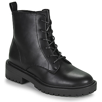 Only ONLBOLD-17 PU LACE UP BOOT Black