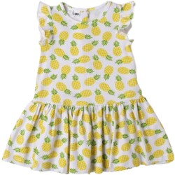 Υφασμάτινα Κορίτσι Μακριά Φορέματα Ido 46038 Yellow