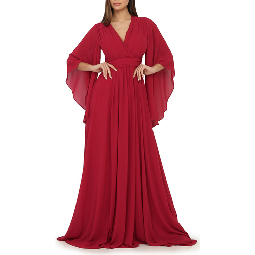 Υφασμάτινα Γυναίκα Φορέματα La Modeuse 32618_P74040 Red