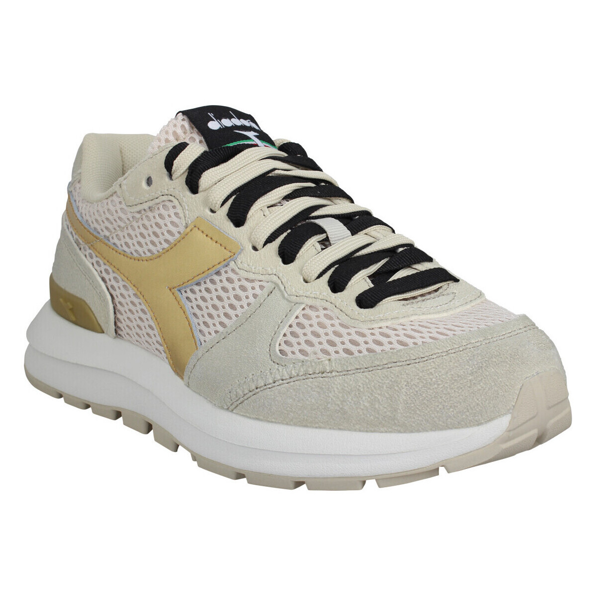 Sneakers Diadora Kmaro Cuir Toile Femme Pearl Oyster Gray