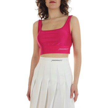Υφασμάτινα Γυναίκα Αμάνικα / T-shirts χωρίς μανίκια Hinnominate HNW688 Ροζ