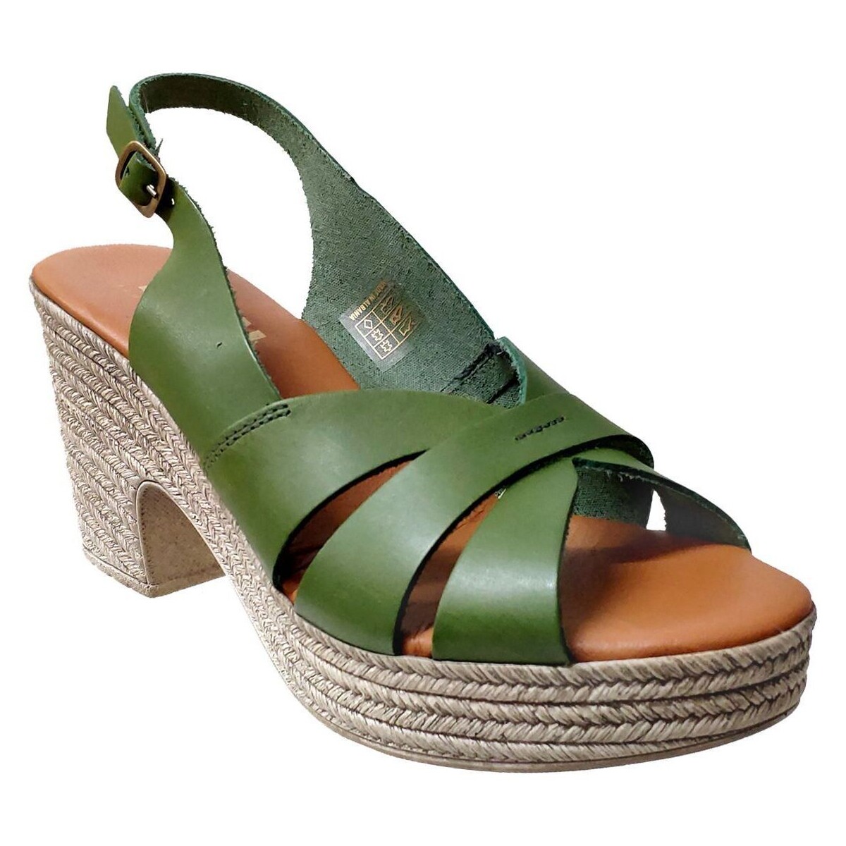 Παπούτσια Γυναίκα Σανδάλια / Πέδιλα Elue par nous Neffraction Green