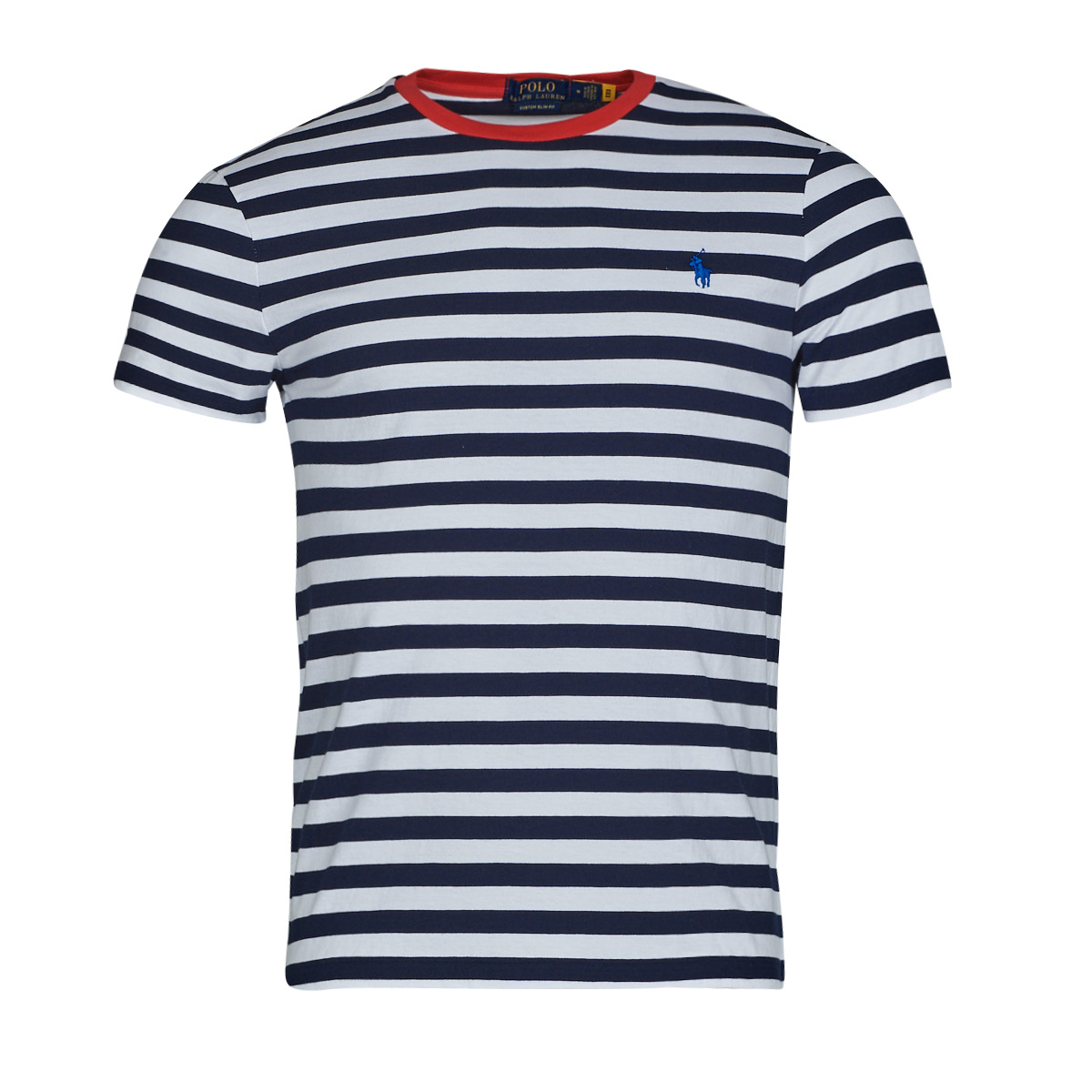 T-shirt με κοντά μανίκια Polo Ralph Lauren T-SHIRT AJUSTE EN COTON MARINIERE