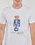 Υφασμάτινα Άνδρας T-shirt με κοντά μανίκια Polo Ralph Lauren T-SHIRT AJUSTE EN COTON REGATTA BEAR Άσπρο