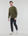 Υφασμάτινα Άνδρας Μπλουζάκια με μακριά μανίκια Polo Ralph Lauren TSHIRT MANCHES LONGUES EN COTON Kaki