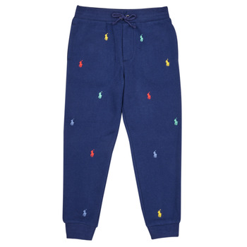 Υφασμάτινα Αγόρι Φόρμες Polo Ralph Lauren PO PANT-PANTS-ATHLETIC Marine / Multicolour