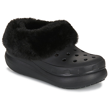 Παπούτσια Γυναίκα Σαμπό Crocs Furever Crush Black