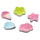 Αξεσουάρ Accessoires Υποδήματα Crocs JIBBITZ SQUISH GLITTER ICONS 5 PACK Multicolour