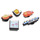 Αξεσουάρ Accessoires Υποδήματα Crocs JIBBITZ APRES FOOD AND DRINK 5 PACK Multicolour