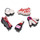 Αξεσουάρ Accessoires Υποδήματα Crocs JIBBITZ APRES SKI GIRL 5 PACK Multicolour