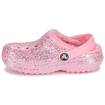 Crocs Classic Lined Glitter Clog K Ροζ