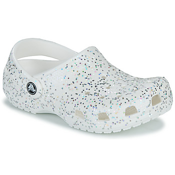 Παπούτσια Κορίτσι Σαμπό Crocs Classic Starry Glitter Clog K Άσπρο