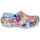 Παπούτσια Κορίτσι Σαμπό Crocs Classic Retro Floral Clog K Μπλέ