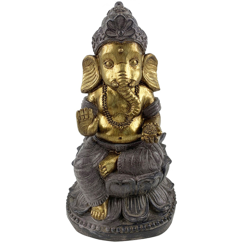 Σπίτι Αγαλματίδια και  Signes Grimalt Σχήμα Ganesha Gold