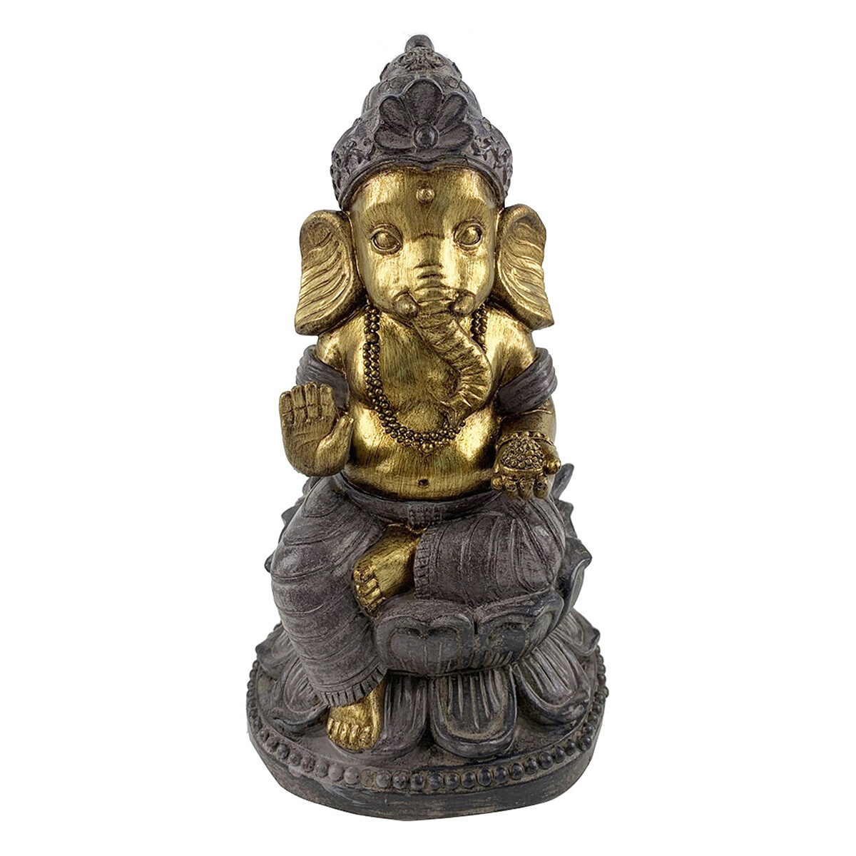 Σπίτι Αγαλματίδια και  Signes Grimalt Σχήμα Ganesha Gold