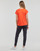 Υφασμάτινα Γυναίκα T-shirt με κοντά μανίκια Only ONLKELLY S/S V-NECK TOP BOX CS JRS Orange
