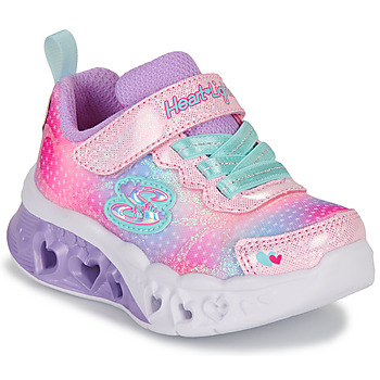 Παπούτσια Κορίτσι Χαμηλά Sneakers Skechers FLUTTER HEART -SIMPLY LIGHTS Ροζ / Led