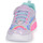 Παπούτσια Κορίτσι Χαμηλά Sneakers Skechers FLUTTER HEART LIGHTS Silver / Ροζ / Led