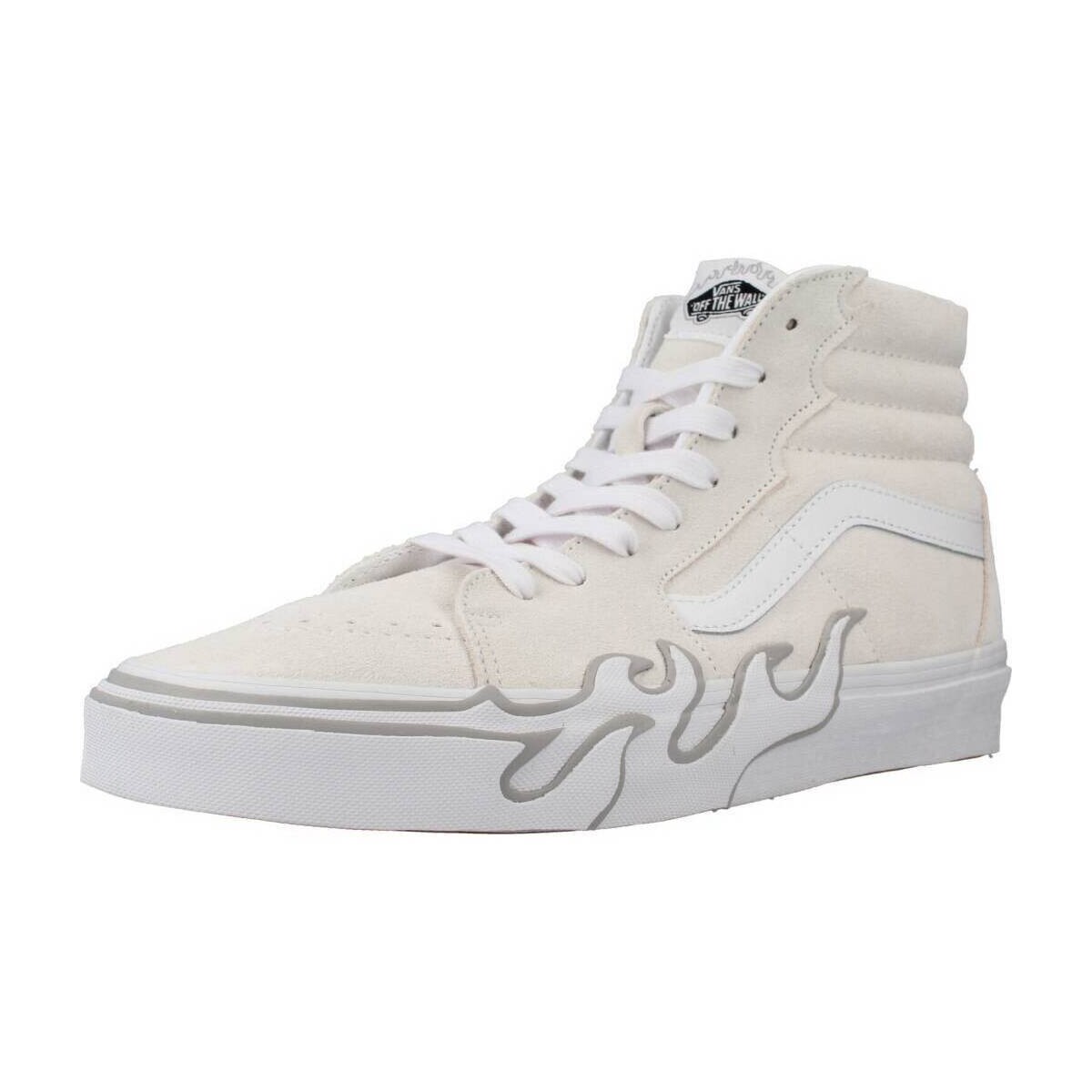 Παπούτσια Άνδρας Sneakers Vans SK8-HI FLAME Άσπρο