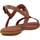 Παπούτσια Γυναίκα Σανδάλια / Πέδιλα Tommy Hilfiger TH FLAT Brown
