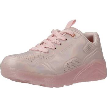 Παπούτσια Κορίτσι Χαμηλά Sneakers Skechers UNO ICE Ροζ
