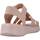 Παπούτσια Γυναίκα Σανδάλια / Πέδιλα Skechers FOOTSTEPS Ροζ