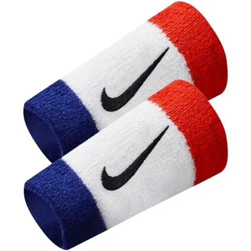 Αξεσουάρ Sport αξεσουάρ Nike Swoosh Double Wide Wristbands Άσπρο