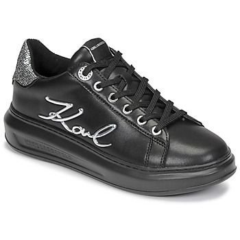 Παπούτσια Γυναίκα Χαμηλά Sneakers Karl Lagerfeld KAPRI Signia Lace Lthr Black / Silver