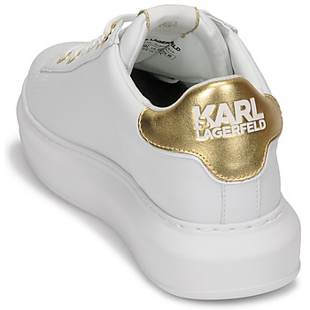 Karl Lagerfeld KAPRI Signia Lace Lthr Άσπρο / Gold