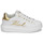 Παπούτσια Γυναίκα Χαμηλά Sneakers Karl Lagerfeld KAPRI Signia Lace Lthr Άσπρο / Gold