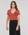 Υφασμάτινα Γυναίκα T-shirt με κοντά μανίκια Ikks BX10385 Red
