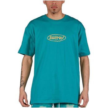 Υφασμάτινα Άνδρας T-shirt με κοντά μανίκια Grimey  Μπλέ