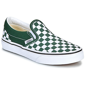 Παπούτσια Παιδί Slip on Vans UY Classic Slip-On Green / Άσπρο
