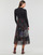 Υφασμάτινα Γυναίκα Μακριά Φορέματα Desigual NASDAQ Black / Multicolour