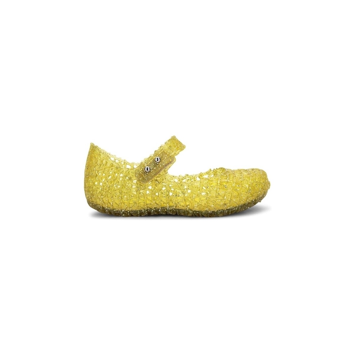 Παπούτσια Παιδί Σανδάλια / Πέδιλα Melissa MINI  Campana Papel B - Glitter Yellow Yellow