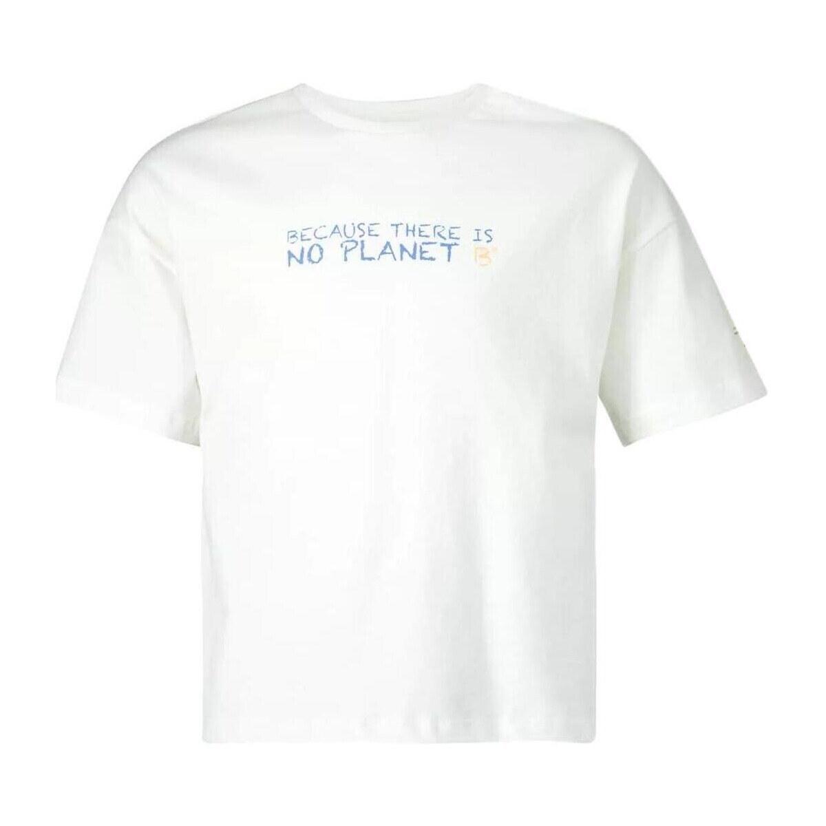 Υφασμάτινα Κορίτσι T-shirt με κοντά μανίκια Ecoalf  Άσπρο