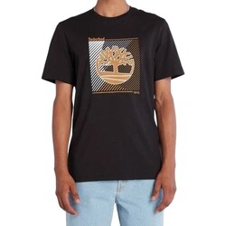 Υφασμάτινα Άνδρας T-shirt με κοντά μανίκια Timberland 212172 Black