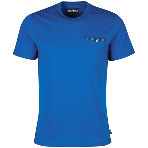 Υφασμάτινα Άνδρας T-shirts & Μπλούζες Barbour Tayside T-Shirt - Monaco Blue Μπλέ